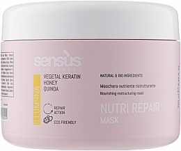 Набір - Sensus Kit Nutri Repair Retail (shm/250ml + mask/250ml + hair/milk/125ml) — фото N5