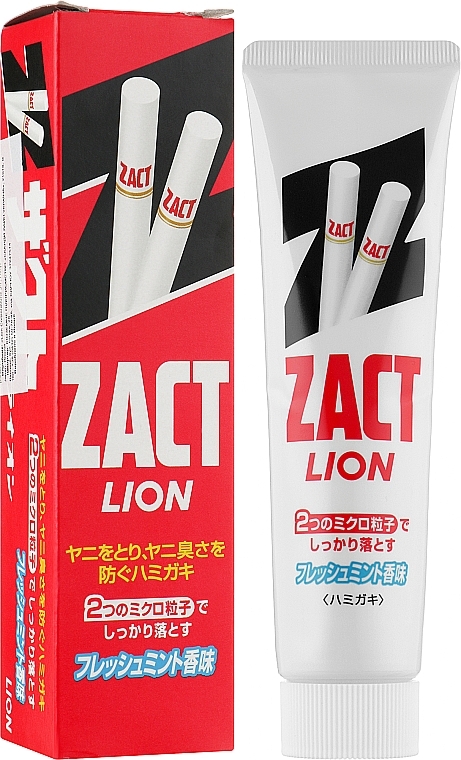 УЦЕНКА Зубная паста для курильщиков - Lion Zact Toothpaste * — фото N2