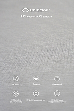 Набор трусов-шортов, BB116, 3 шт., grey - Uniconf — фото N3