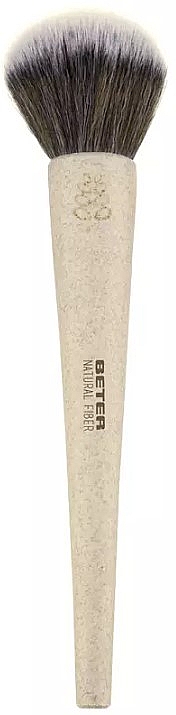 Кисть для пудры, бежевая - Beter Natural Fiber Large Powder Brush Beige — фото N1