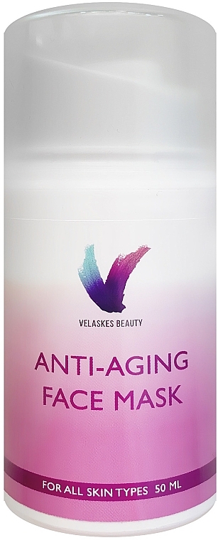 Антивікова маска для обличчя - Velaskes Beauty Anti-Aging Face Mask — фото N1