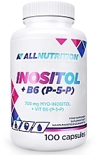 Пищевая добавка "Инозитол, витамин В6" - Allnutrition Inositiol + B6 (P-5-P) — фото N1