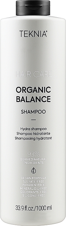 Шампунь для волос ежедневного использования - Lakme Teknia Organic Balance Shampoo — фото N3