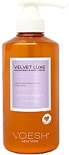 Розслаблювальний крем для рук і тіла з лавандою - Voesh Velvet Lux Vegan Hand & Body Creme Lavender Relieve — фото N2