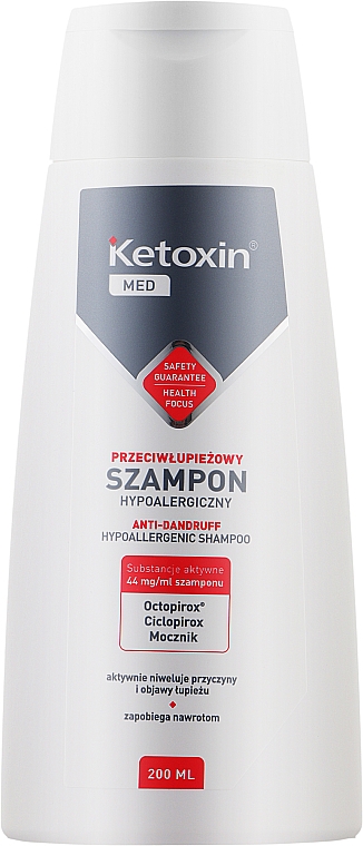 Шампунь для волос против перхоти - L'biotica Ketoxin Forte Strengthcting Anti-Dandruff Hypoallergenic Shampoo  — фото N1
