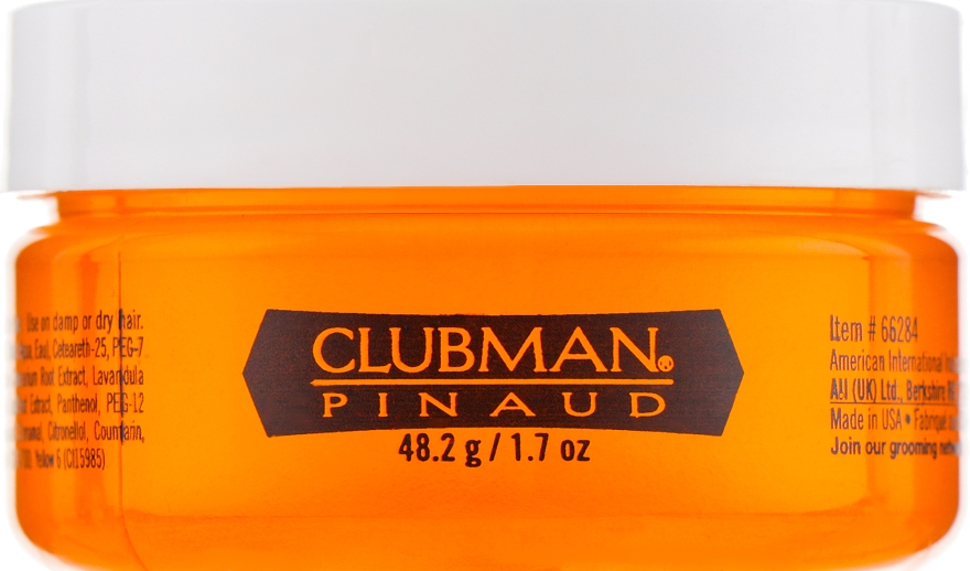 Помада для укладання волосся, сильна фіксація - Clubman Pinaud Firm Hold Pomade — фото N1