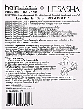 Тайские капсулы для волос - Lesasha Hair Serum Vitamin Mix — фото N2