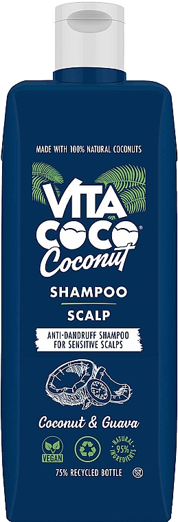 Шампунь от перхоти с кокосом и гуавой - Vita Coco Scalp Coconut & Guava Shampoo — фото N1