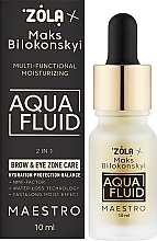 Багатофункціональний зволожуючий флюід - Zola x Maks Bilokonskyi Aqua Fluid — фото N2