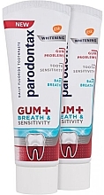 Духи, Парфюмерия, косметика Набор - Parodontax Gum+Breath And Sensitivity Toothpaste Duo (toothpaste/2x75ml)