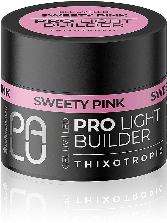 Гель конструювальний - Palu Pro Light Builder Gel Sweety Pink — фото N1