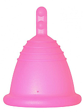 Духи, Парфюмерия, косметика Менструальная чаша с ножкой, размер XL, розовая - MeLuna Soft Menstrual Cup 