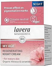 Регенерувальний нічний крем для обличчя - Lavera My Age Regenerating Night Cream — фото N2
