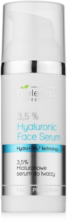 Гиалуроновая сыворотка для лица 3,5% - Bielenda Professional Face Program 3.5% Hyaluronic Face Serum — фото N1