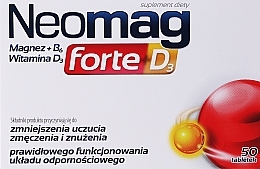 Духи, Парфюмерия, косметика Диетическая добавка в таблетках - Aflofarm NeoMag Forte D3