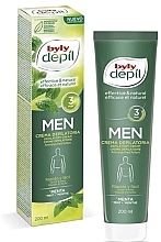 Крем для депіляції, для чоловіків - Byly Depil Depilatory Cream Men — фото N1