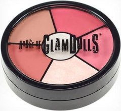 Парфумерія, косметика Палетка для контурування - House of GlamDolls GlamBlush Wheel