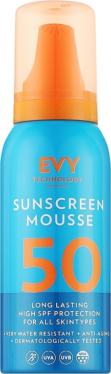 Солнцезащитный мусс - EVY Technology Sunscreen Mousse SPF50 — фото N1
