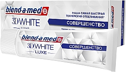 Духи, Парфюмерия, косметика Зубная паста "Совершенство" - Blend-A-Med 3D White Luxe