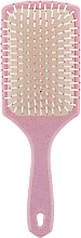 Парфумерія, косметика Щітка масажна прямокутна, рожева, FC-003 - Dini
