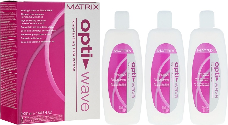 Набор "Лосьон для завивки натуральных волос" - Matrix Opti Wave Lotion for Natural Hair — фото N1