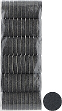 Парфумерія, косметика Змінні бафи для педикюрного диска, 21 мм, 320 грит, чорні - ThePilochki