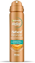 Спрей-автозагар для лица - Garnier Delial Ambre Solaire Natural Bronzer Intense Self-Tanning Face Mist — фото N1