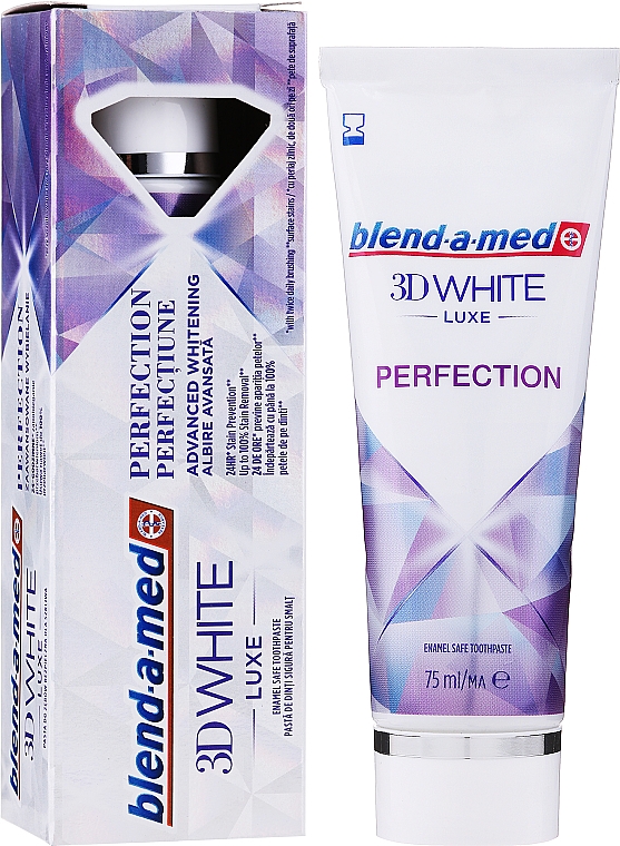 Зубна паста "Досконалість" - Blend-a-med 3D White Luxe Perfection — фото N10