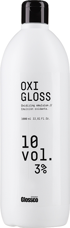 Окислювач для волосся - Glossco Color Oxigloss 10 Vol — фото N3