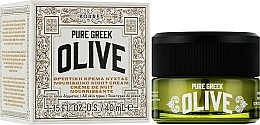 Питательный ночной крем c гиалуроновой кислотой - Korres Pure Greek Olive — фото N2