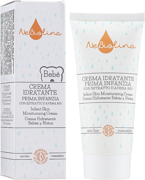 Дитячий зволожувальний крем - NeBiolina Baby Infant Skin Moisturizing Cream — фото N2