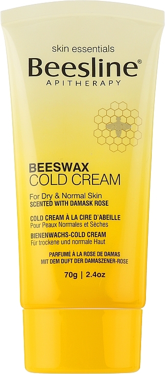 Крем для тіла для сухої і нормальної шкіри - Beesline Beeswax Cold Cream — фото N1