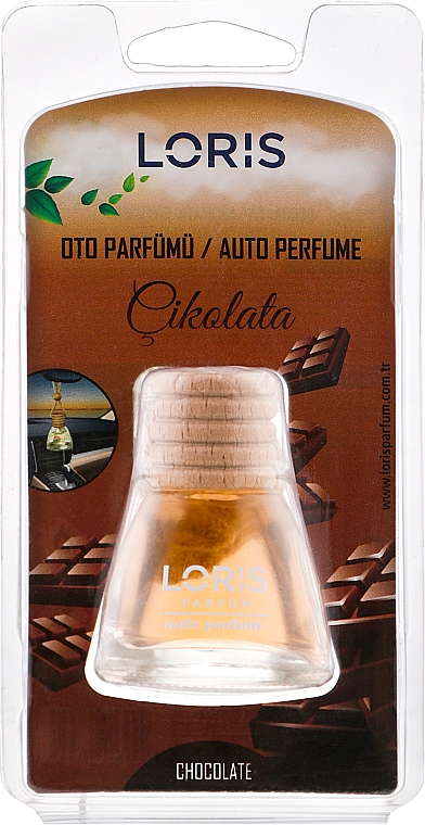 Ароматична підвіска для автомобіля "Шоколад" - Loris Parfum — фото N2