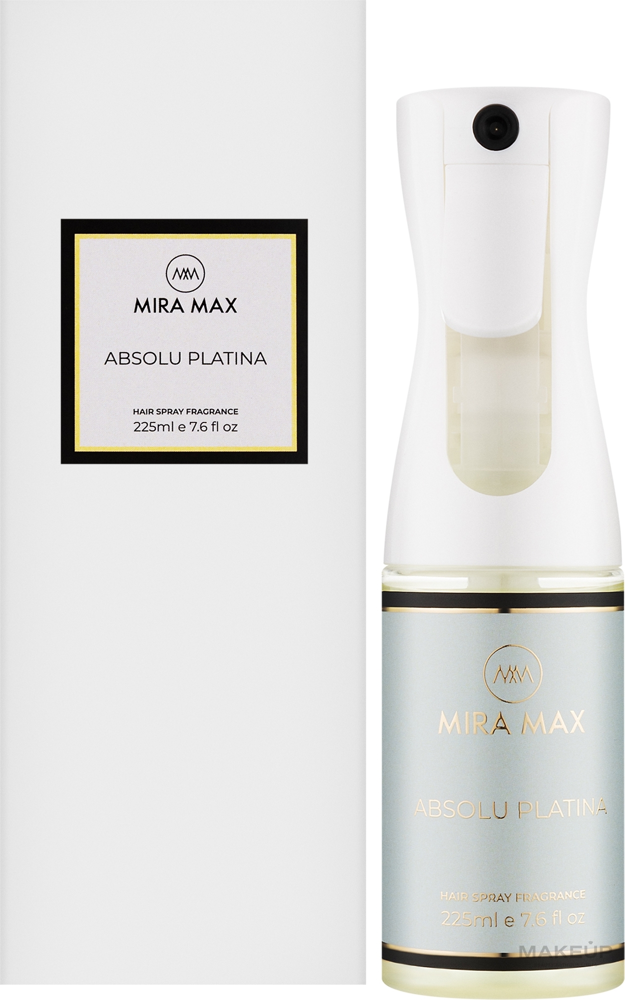 Mira Max Absolu Platina - Парфюмированный спрей для волос — фото 225ml