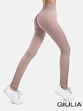 Духи, Парфюмерия, косметика Леггинсы женские "LEGGINGS RIB", burnished lilac - Giulia