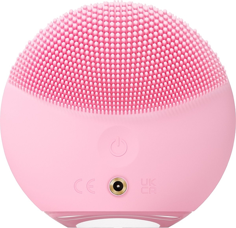 Двосторонній масажер для очищення обличчя - Foreo Luna 4 Mini Dual-Sided Facial Cleansing Massager Pearl Pink — фото N2