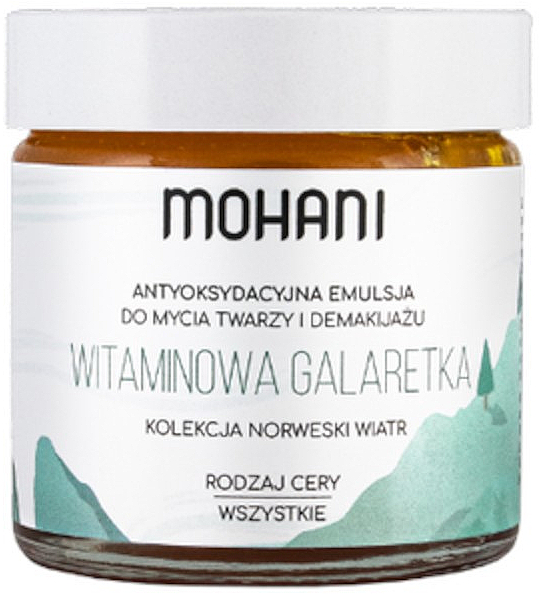 Антиоксидантная эмульсия для умывания и снятия макияжа - Mohani Vitamin Jelly — фото N1