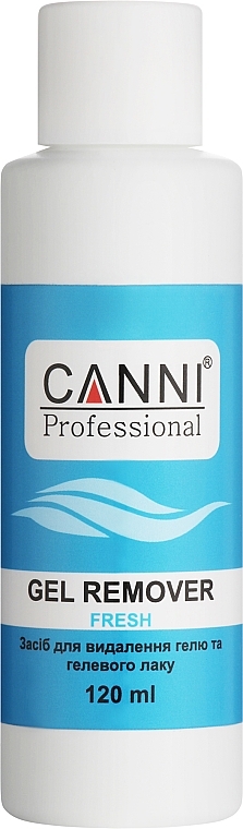 Средство для удаления геля и гелевого лака - Canni Gel Remover Fresh — фото N1