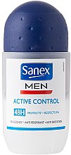 Парфумерія, косметика Кульковий дезодорант для чоловіків "Активний контроль" - Sanex Dermo Men Active Control 48H Roll On