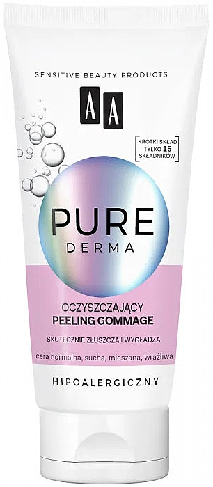 Очищающий пилинг-гоммаж для лица - AA Pure Derma Peeling Gommage — фото N1