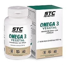 Харчова добавка "Комплекс рослинних олій Омега 3" - STC Nutrition Omega 3 Vegetal — фото N1