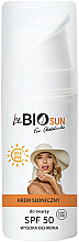 Духи, Парфюмерия, косметика Солнцезащитный крем для лица - BeBio Sun Face Cream With Sunscreen SPF 50