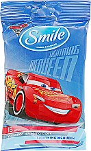 Духи, Парфюмерия, косметика Влажные салфетки "Тачки" Lightning Mcqueen - Smile Ukraine Cars