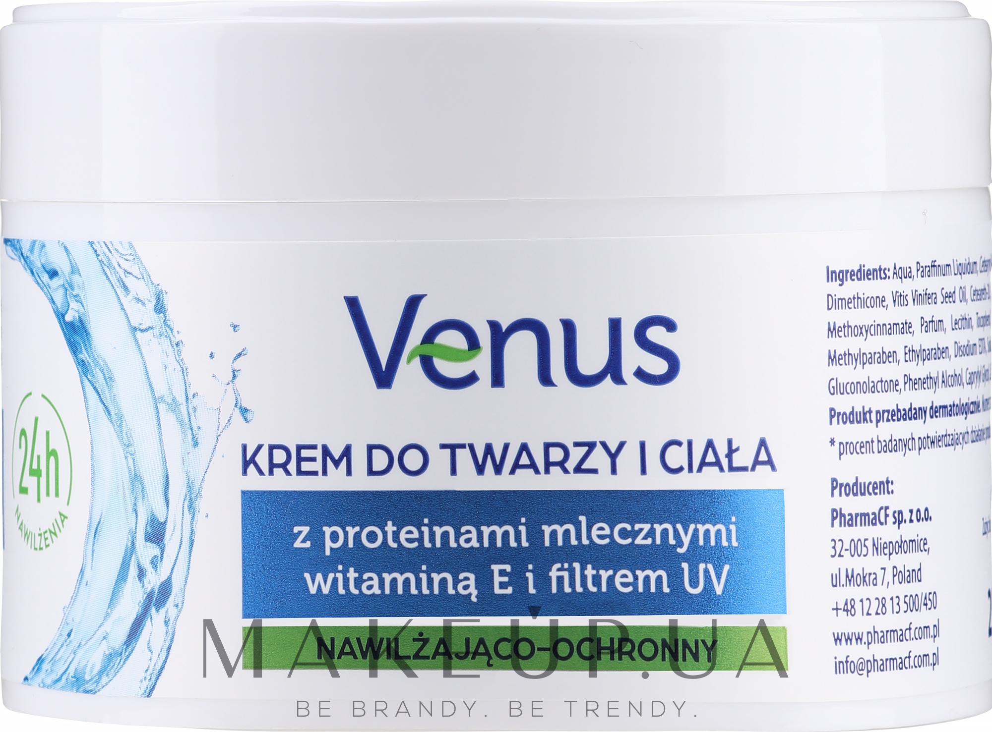Крем для лица и тела - Venus Face And Body Cream — фото 250ml