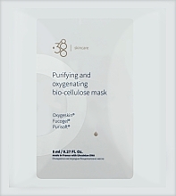 Духи, Парфюмерия, косметика Очищающая кислородная биоцеллюлозная маска для лица - 380 Skincare Purifying & Oxygenating Bio-Cellulose Mask