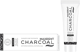 Зубная паста - Sts Cosmetics Maxdent Charcoal — фото N1