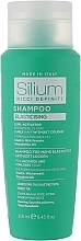 Шампунь для еластичності кучерявого волосся "Ідеальні локони" з еластином, колагеном - Silium Elasticizing Shampoo — фото N1