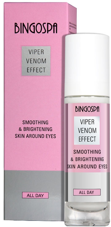 Крем для кожи вокруг глаз - BingoSpa Viper Venom Effect Smoothing & Brightening Skin Around Eyes Eye Cream — фото N1