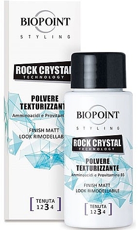 Текстурирующая пудра для волос - Biopoint Styling Rock Crystal Texturizing Hair Powder — фото N1