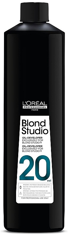 Проявитель, 6% - L'Oreal Professionnel Blond Studio 9 Oil Developer 20Vol — фото N1